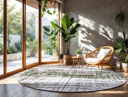 Tapis de salon et chambre tissé plat moderne GRIFF