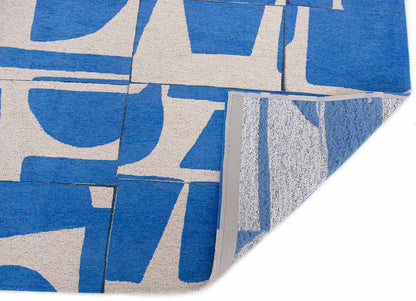 Tapis de salon et chambre tissé plat SCRATCH