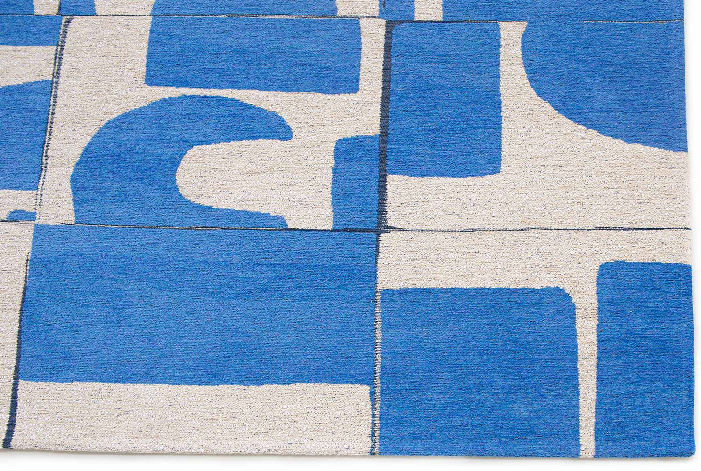 Tapis de salon et chambre tissé plat SCRATCH