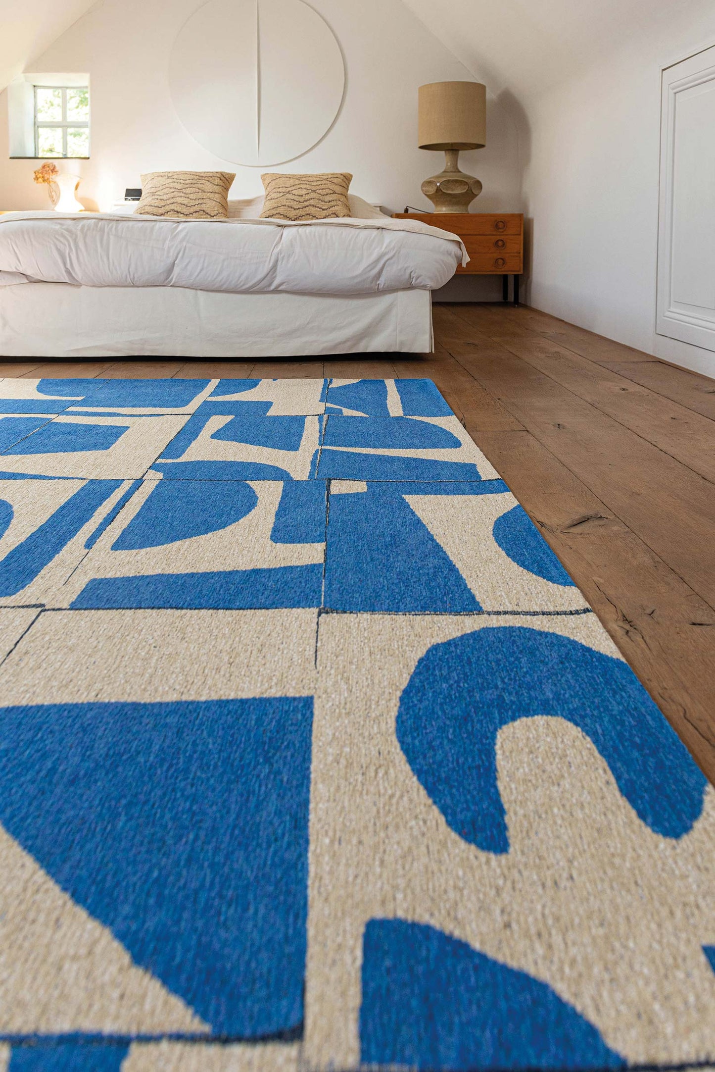 Tapis de salon et chambre tissé plat SCRATCH