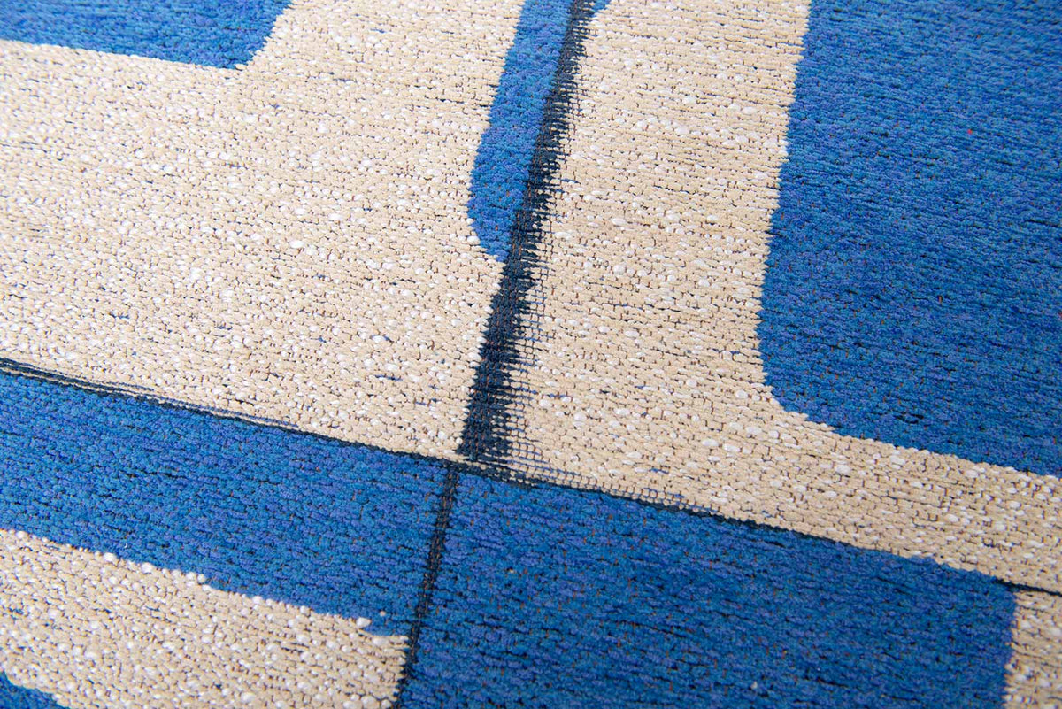 Tapis de salon et chambre tissé plat SCRATCH