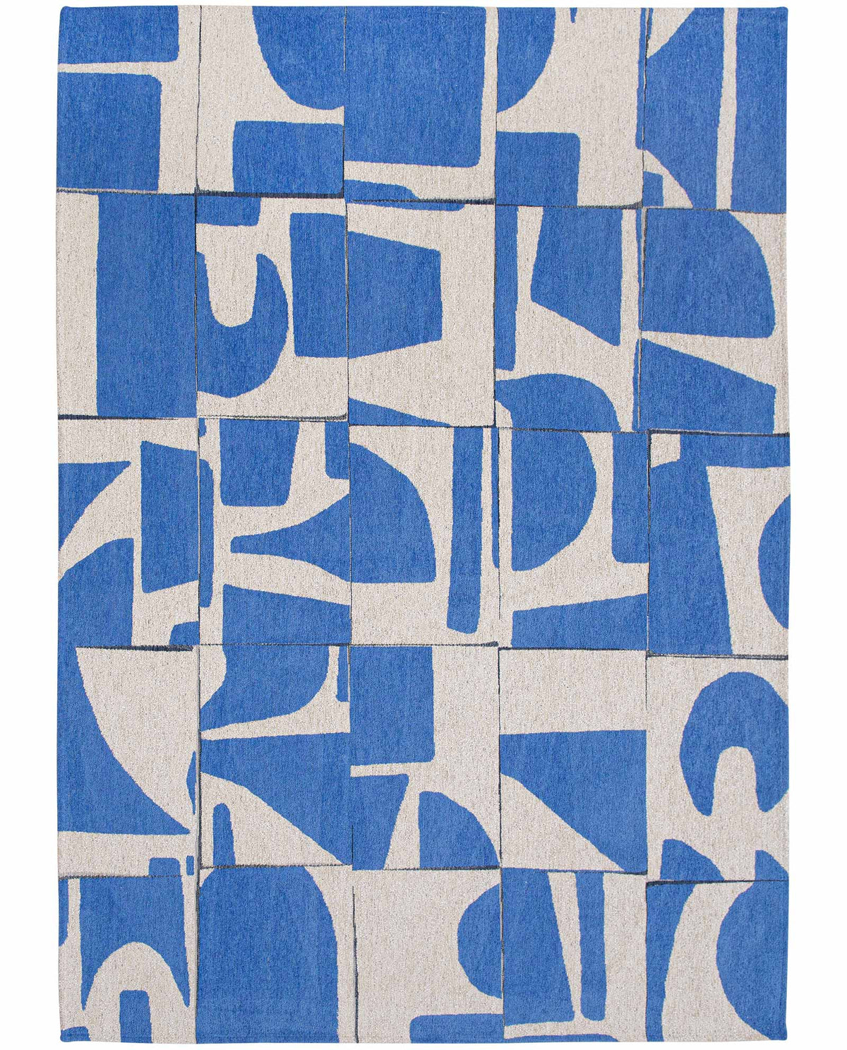 Tapis de salon et chambre tissé plat SCRATCH
