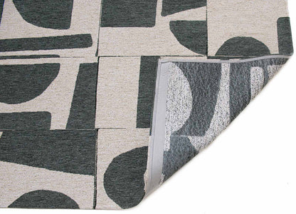 Tapis de salon et chambre tissé plat SCRATCH