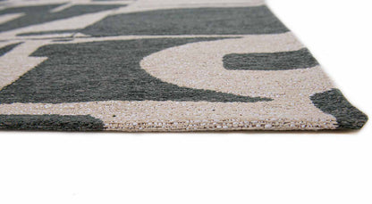 Tapis de salon et chambre tissé plat SCRATCH