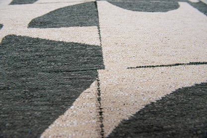 Tapis de salon et chambre tissé plat SCRATCH