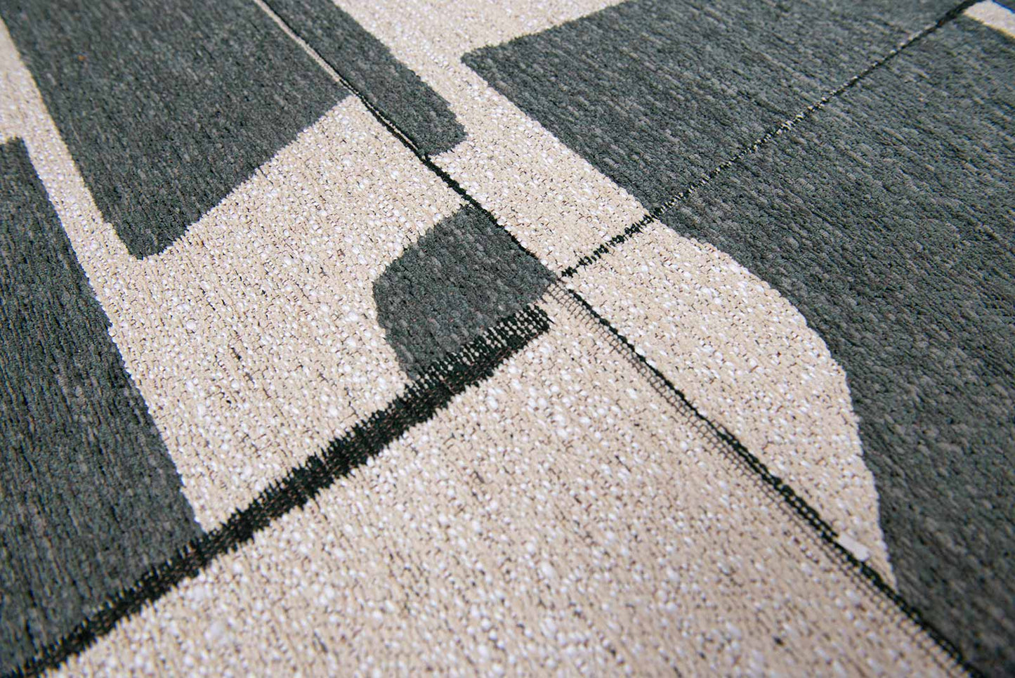 Tapis de salon et chambre tissé plat SCRATCH
