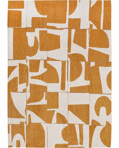 Tapis de salon et chambre tissé plat SCRATCH
