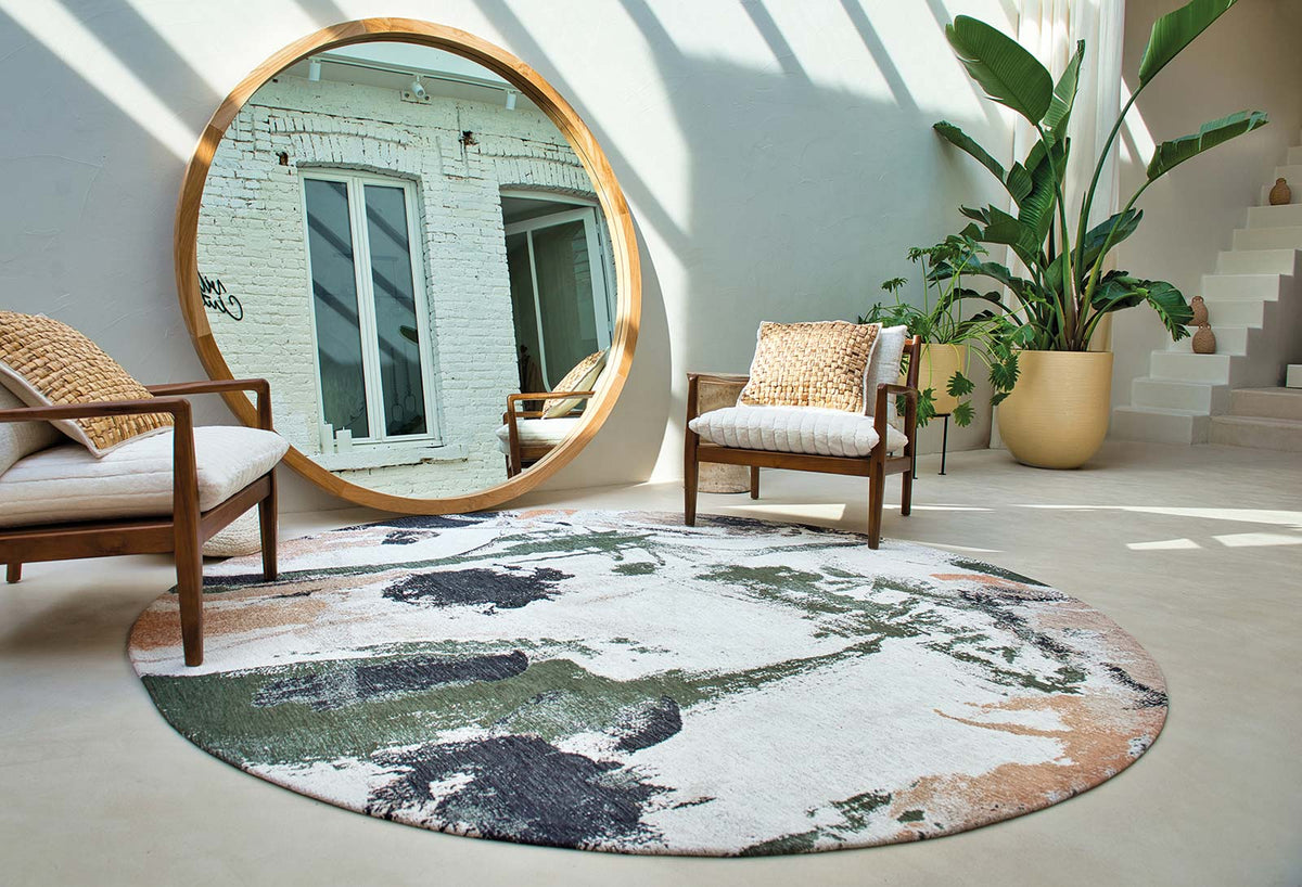 Tapis de salon et chambre tissé plat moderne CRISCO