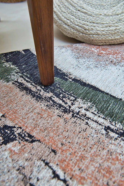 Tapis de salon et chambre tissé plat moderne CRISCO