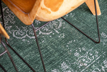 Tapis de salon style orient tissé plat WANE