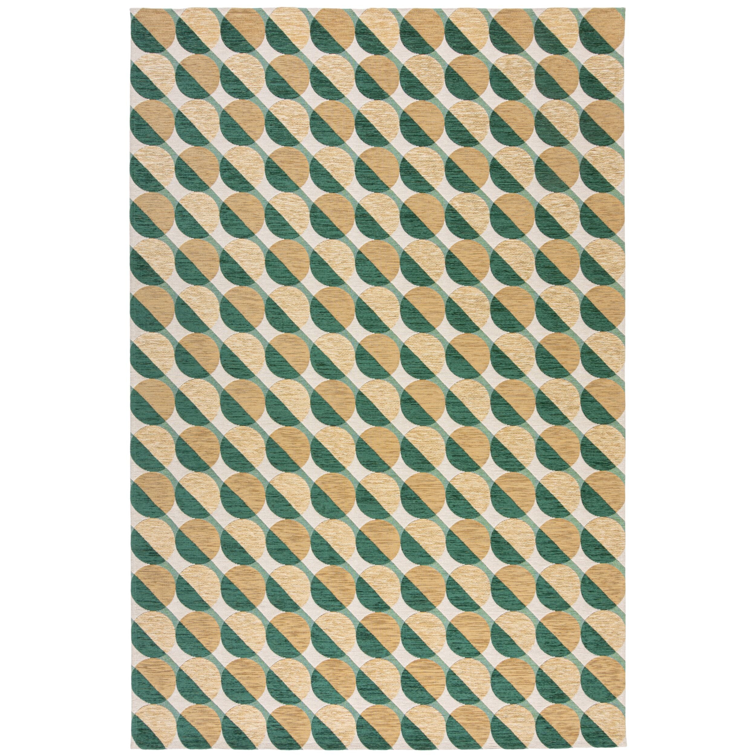 Tapis de salon moderne tissé plat TRIBECA