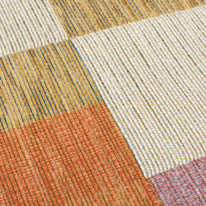 Tapis de salon moderne tissé plat CHELSEA