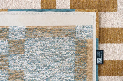 Tapis tissé plat moderne CHECKMATE