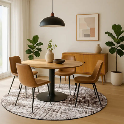 Tapis de salon et chambre tissé plat moderne GRIFF