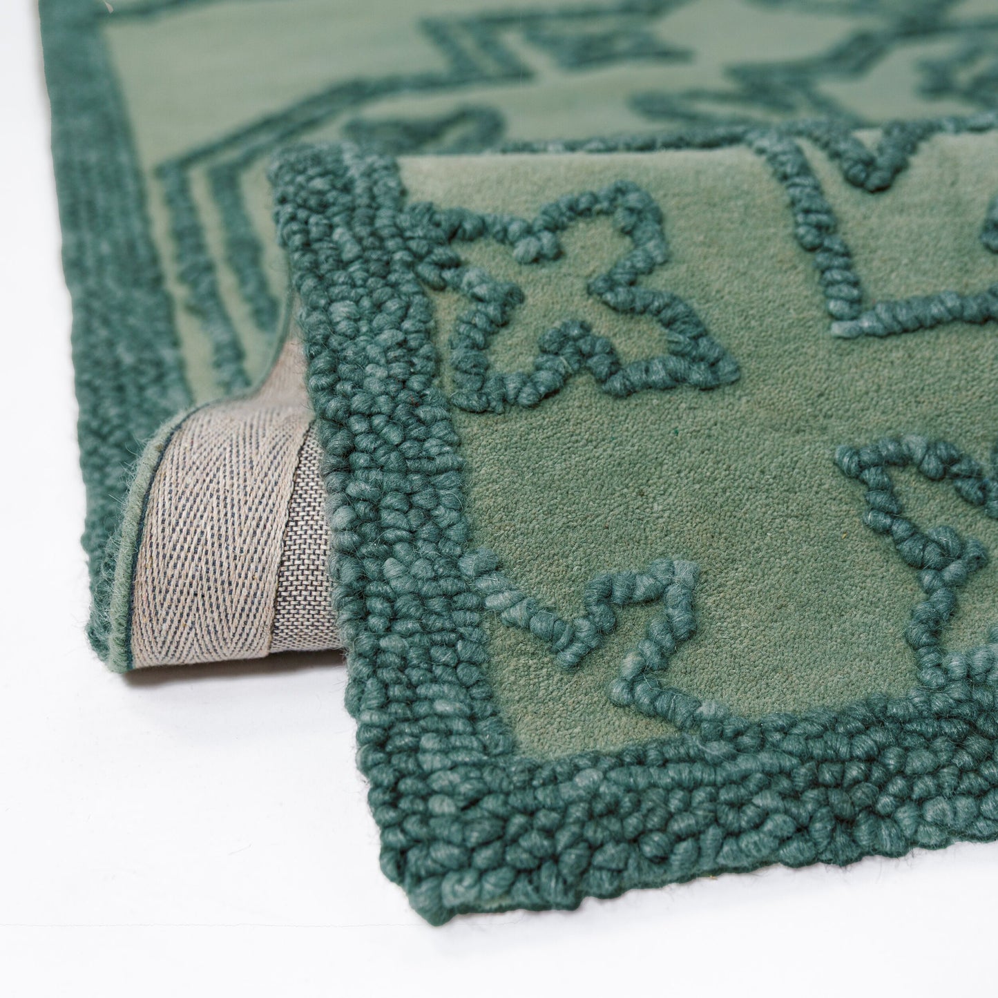 Tapis de salon, chambre et couloir pure laine vintage KAREM