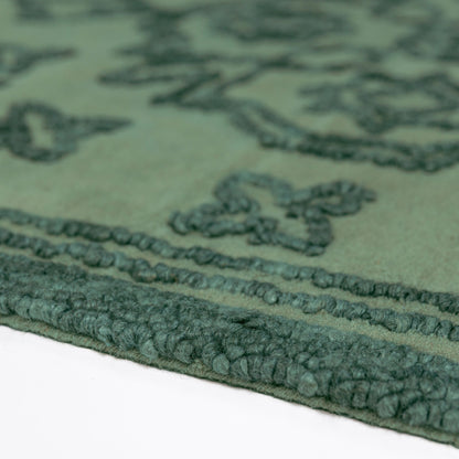 Tapis de salon, chambre et couloir pure laine vintage KAREM