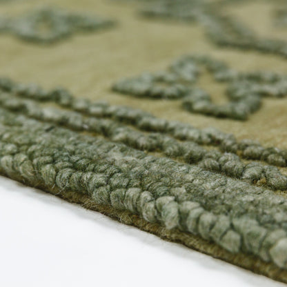 Tapis de salon, chambre et couloir pure laine vintage KAREM