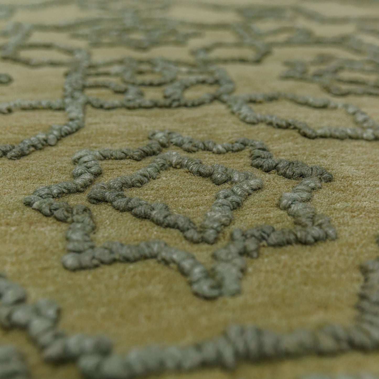 Tapis de salon, chambre et couloir pure laine vintage KAREM