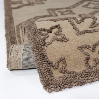 Tapis de salon, chambre et couloir pure laine vintage KAREM