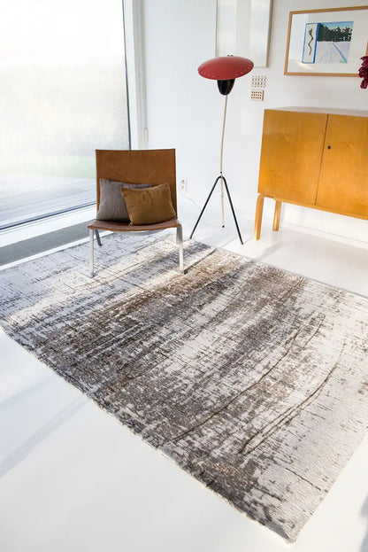 Tapis de salon et chambre tissé plat moderne GRIFF