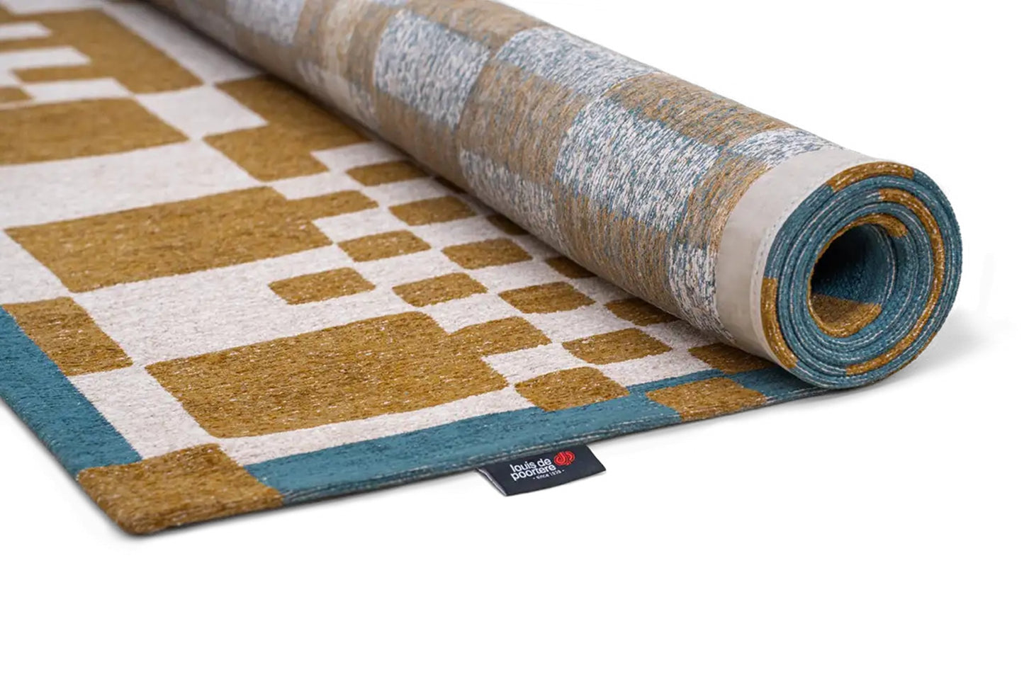 Tapis tissé plat moderne CHECKMATE