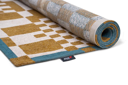 Tapis tissé plat moderne CHECKMATE