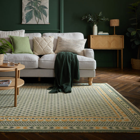 Tapis de salon en jute RAMA