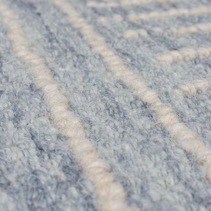 Tapis de salon pure laine tufté main JOHNSON