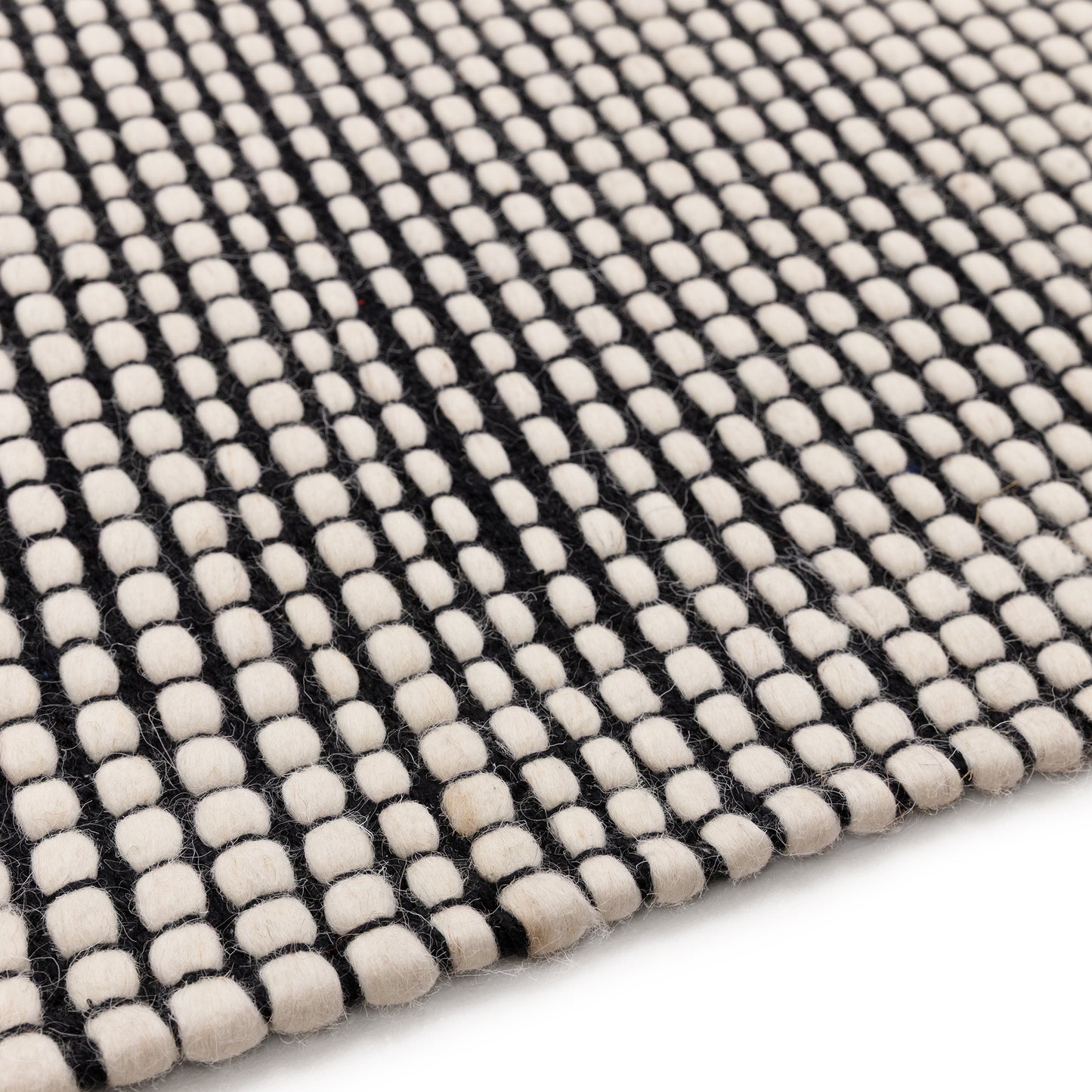 Tapis de salon et chambre en laine FLUB