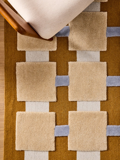Tapis de salon et chambre en laine RORY
