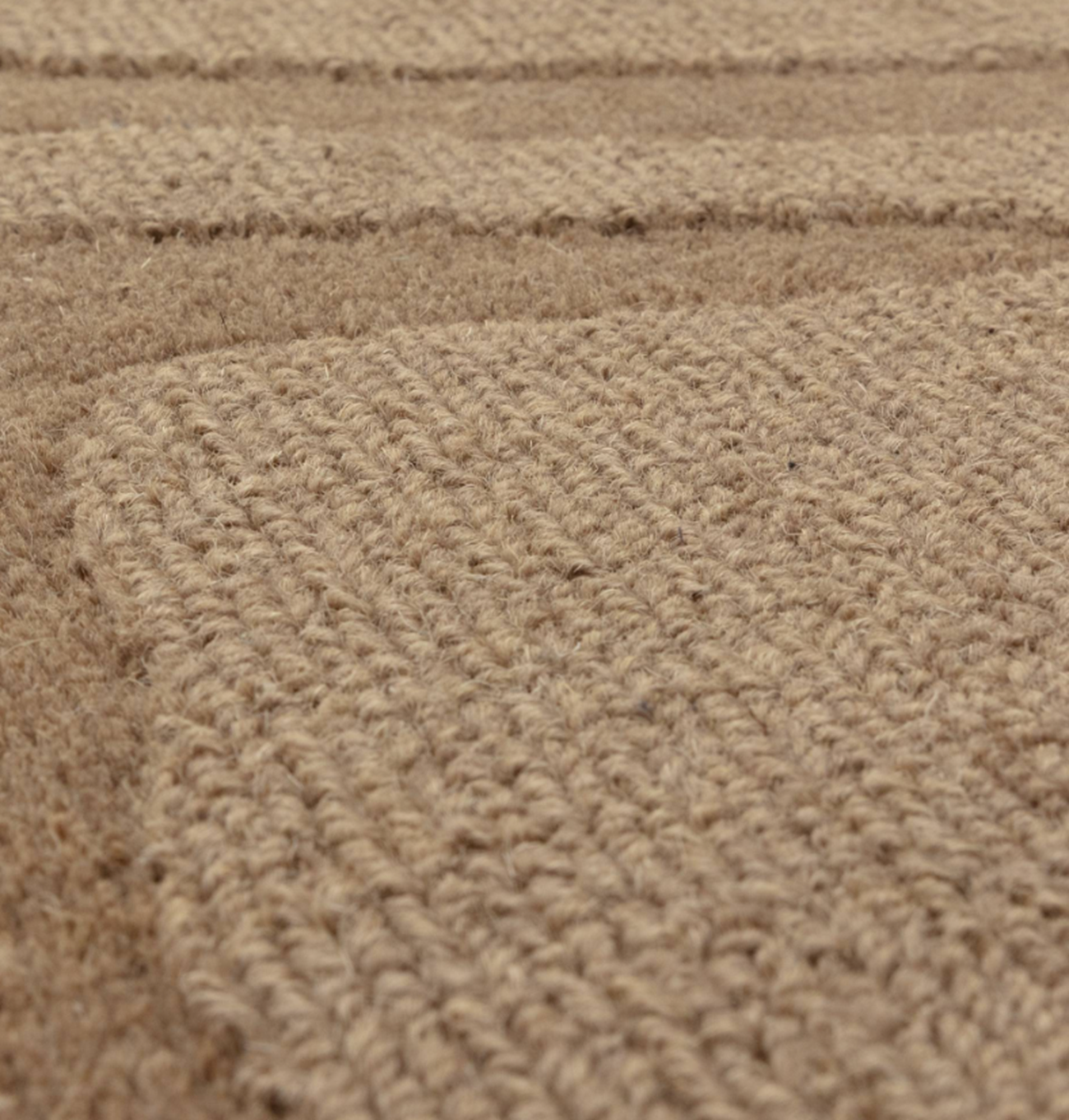 Tapis tissé plat moderne MILL