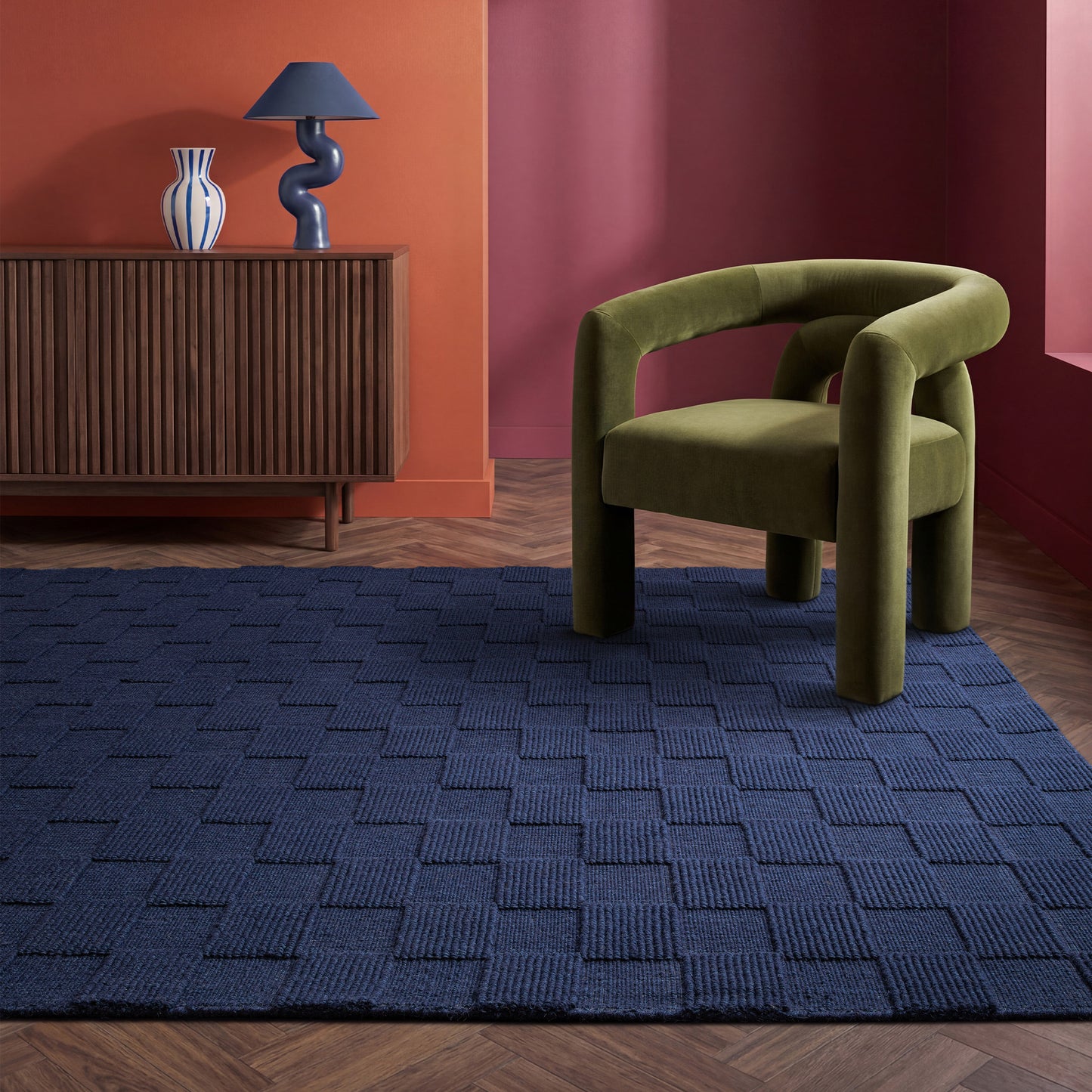 Tapis de salon et chambre en laine CREMER