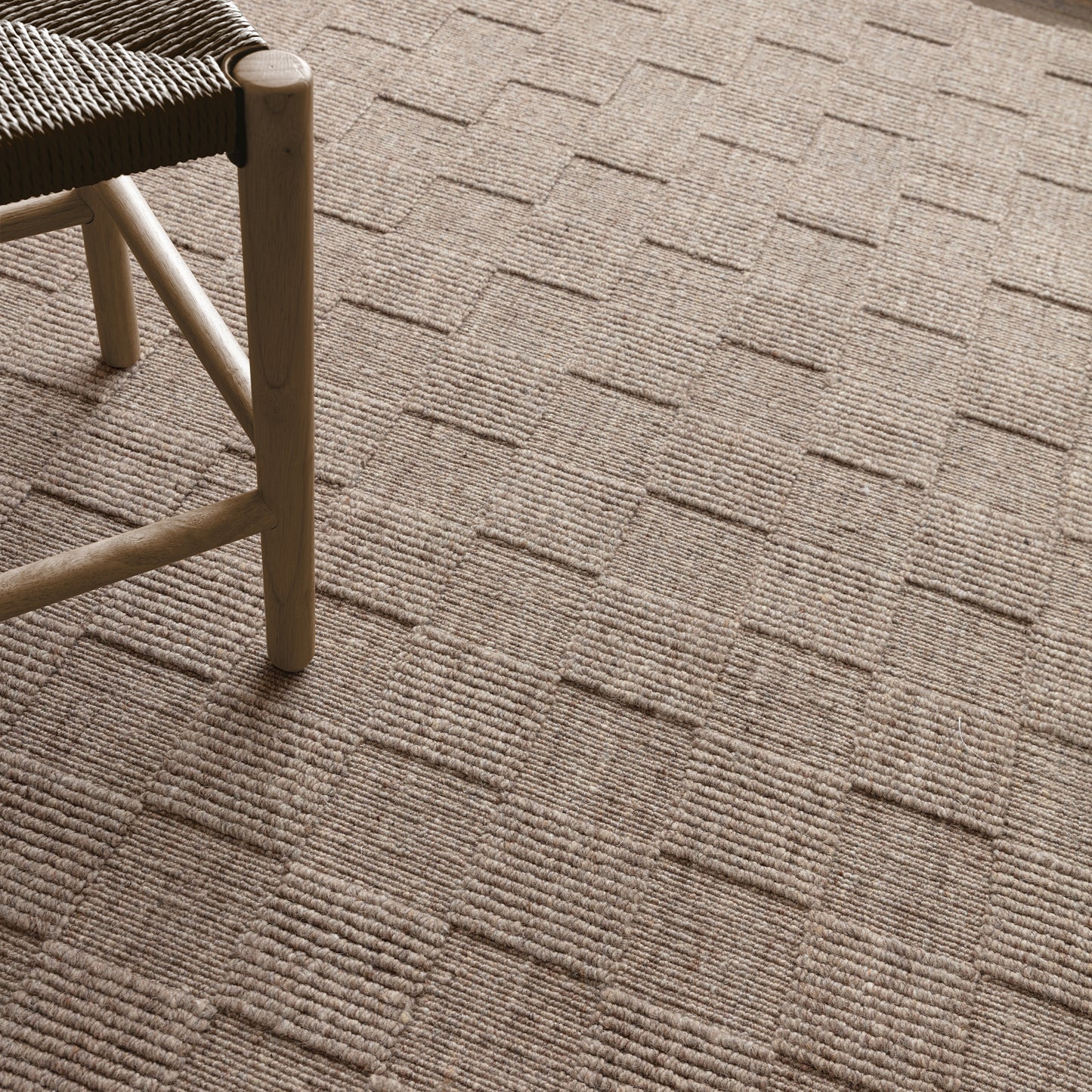 Tapis de salon et chambre en laine CREMER