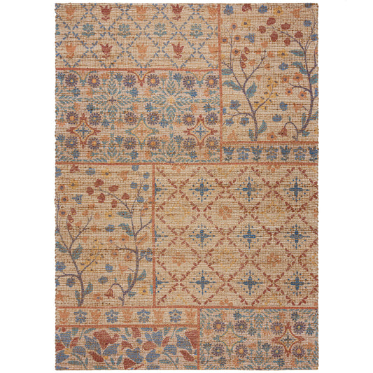 Tapis de salon et chambre pure jute RIALTO