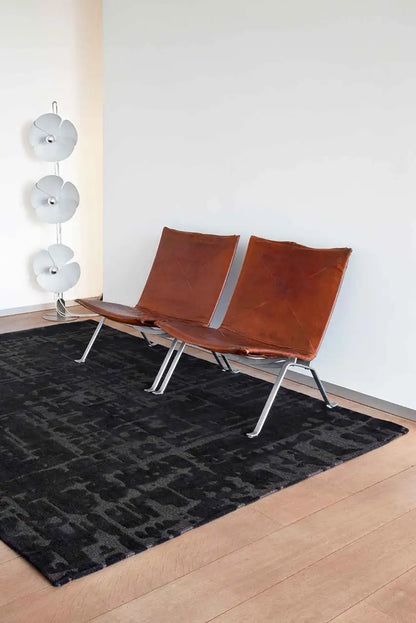 Tapis tissé plat moderne CALABASH