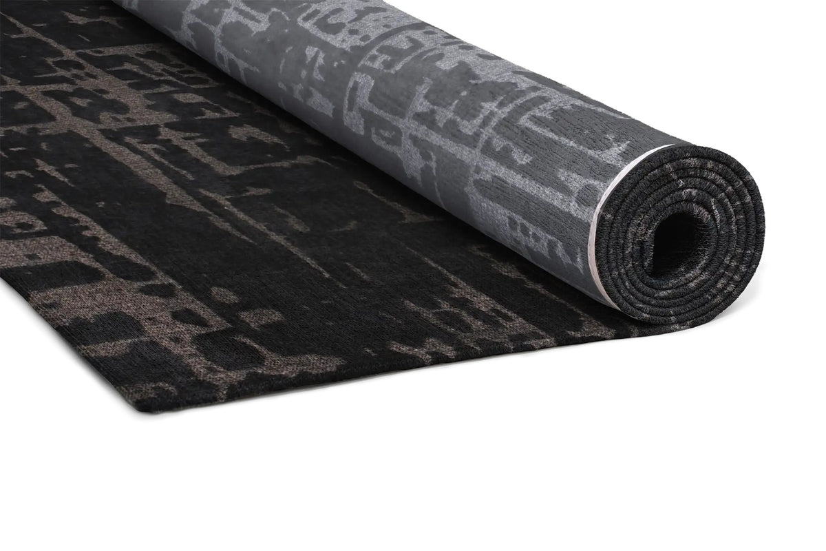 Tapis tissé plat moderne CALABASH