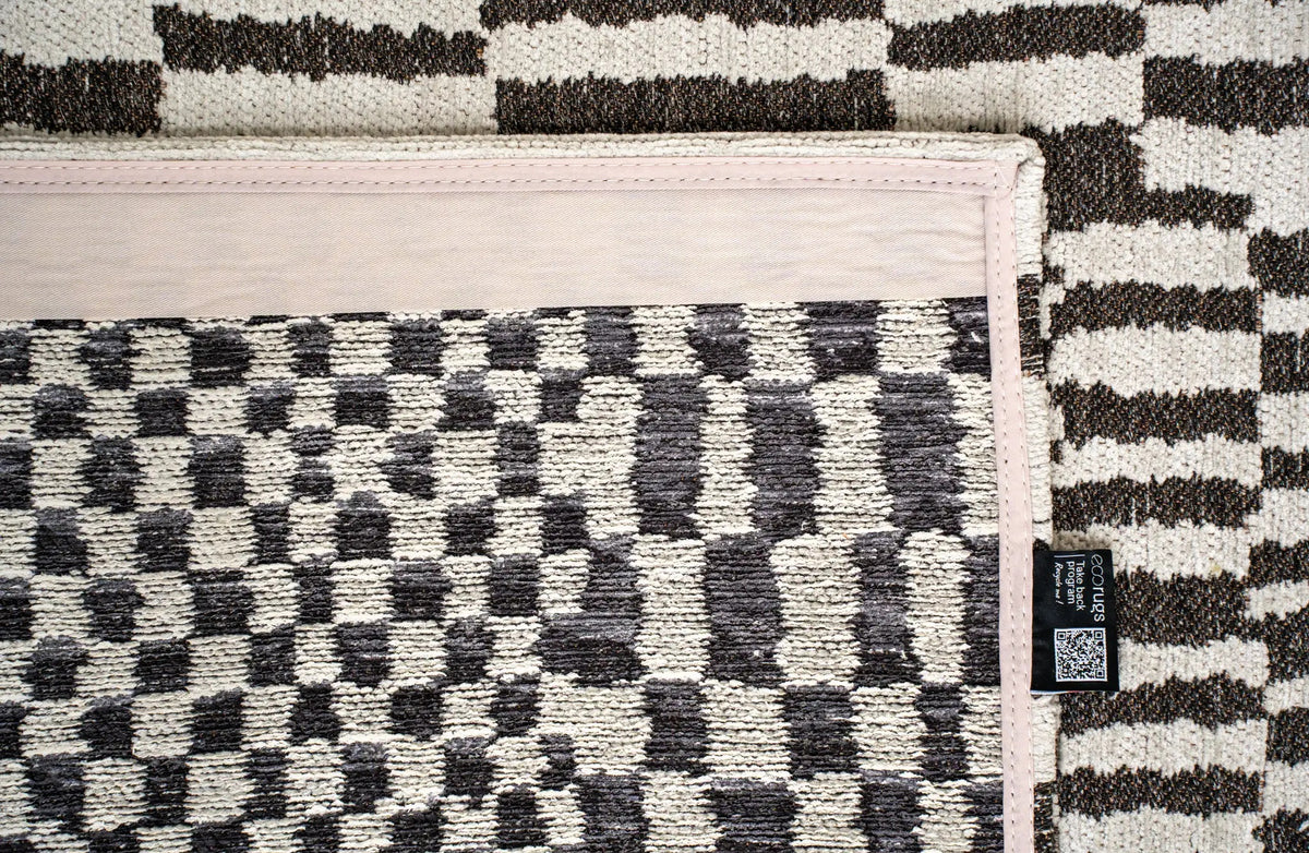 Tapis tissé plat moderne BERBER STRUCTURES