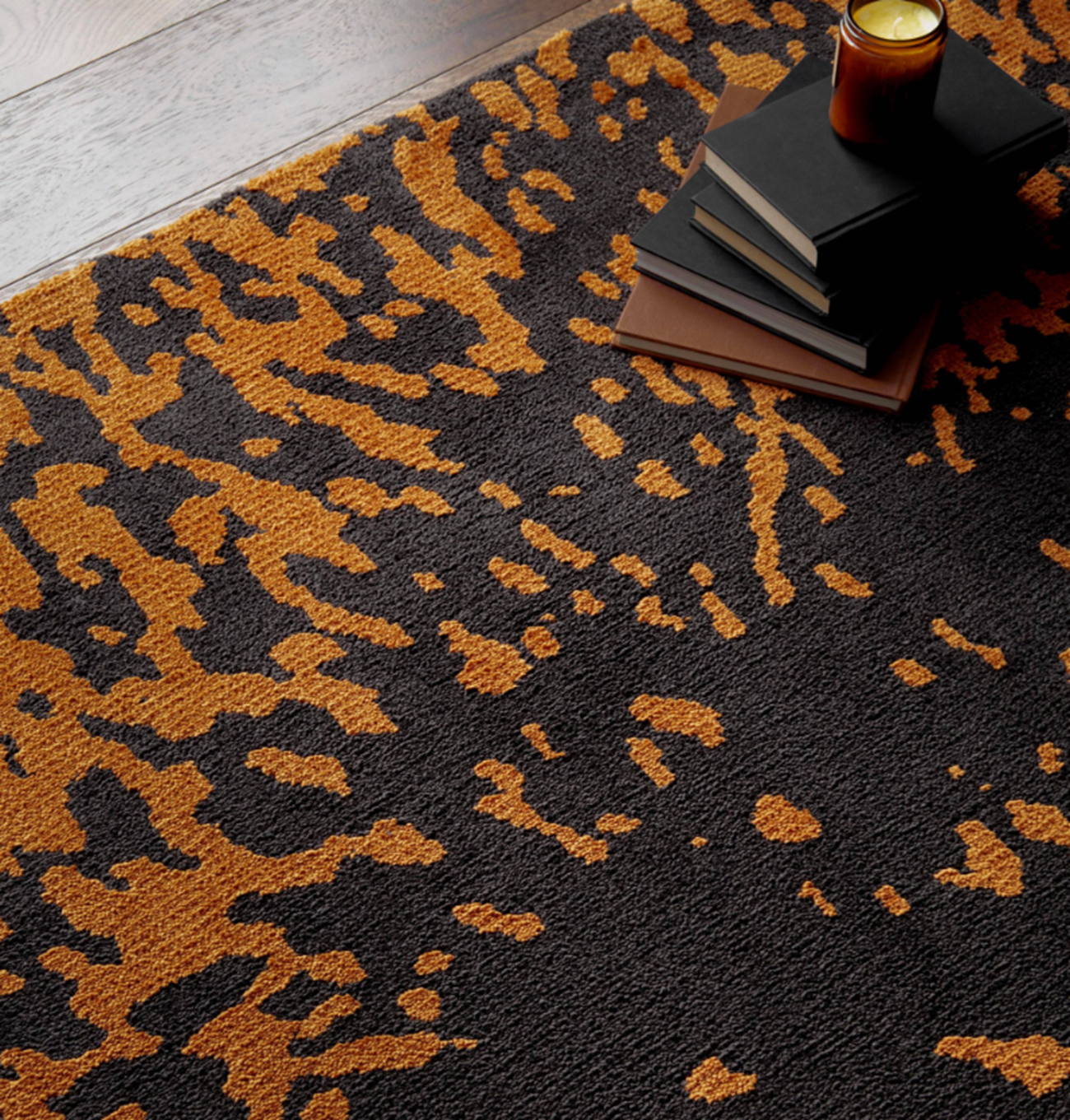 Tapis tissé plat moderne STAIN