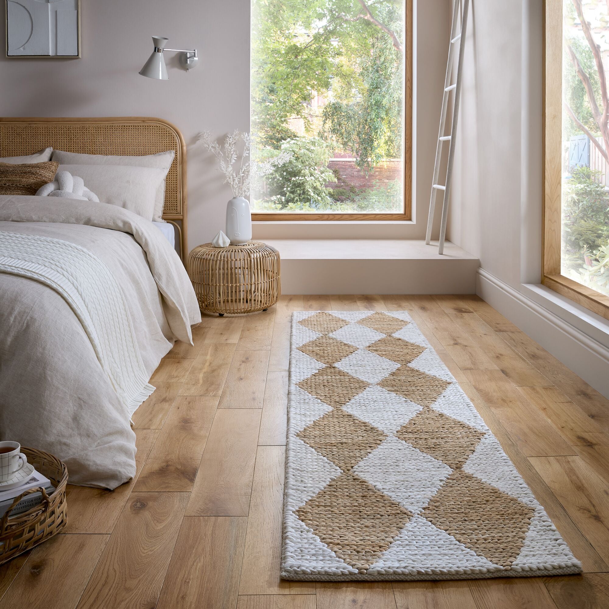 Tapis de couloir pure jute BALY