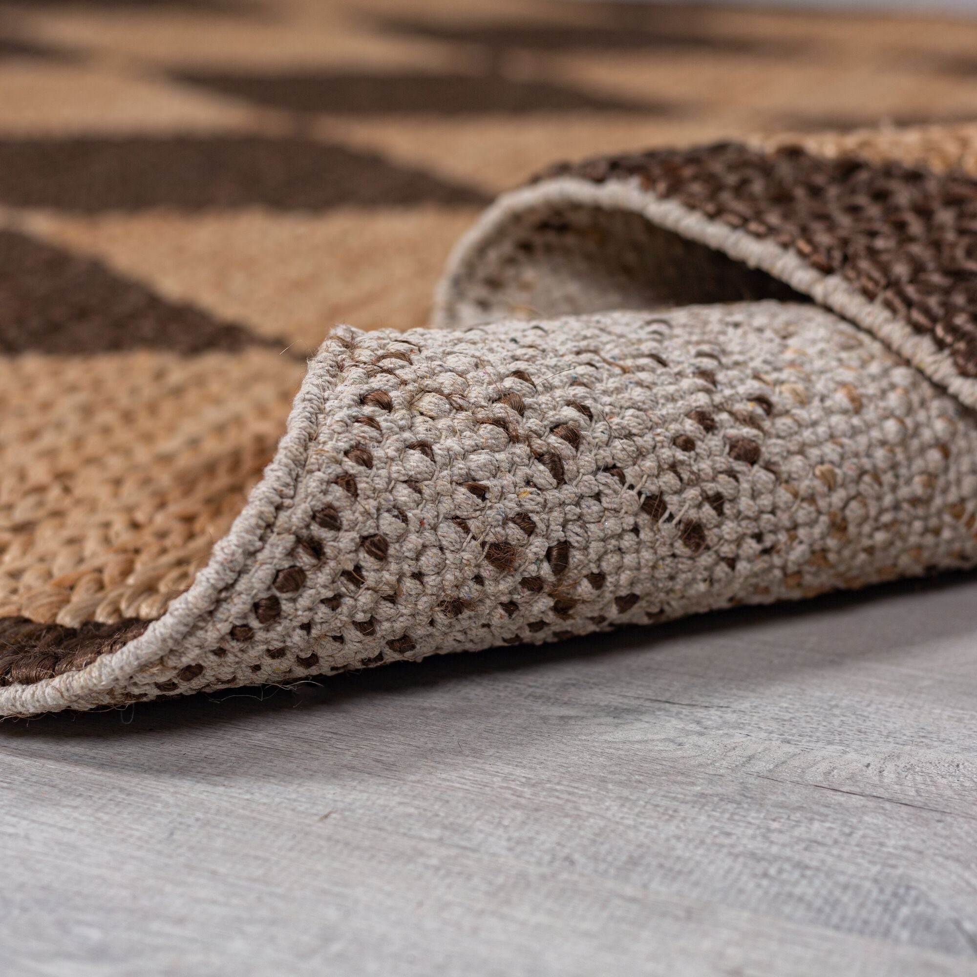 Tapis de salon et chambre pure jute BALY