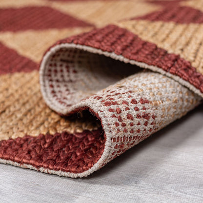 Tapis de salon et chambre pure jute BALY