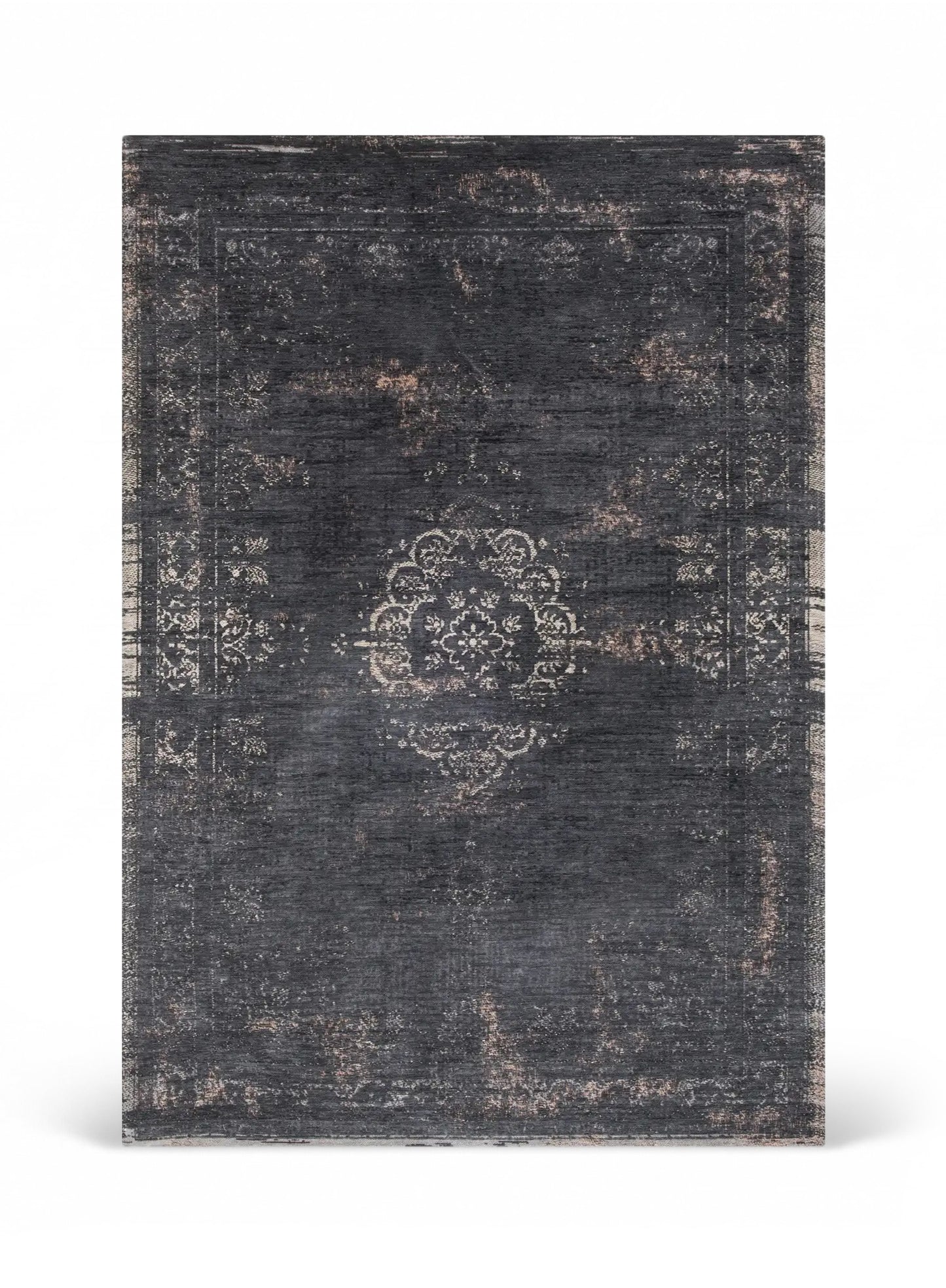 Tapis de salon et chambre tissé plat MEDAILLON