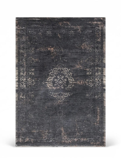 Tapis de salon et chambre tissé plat MEDAILLON