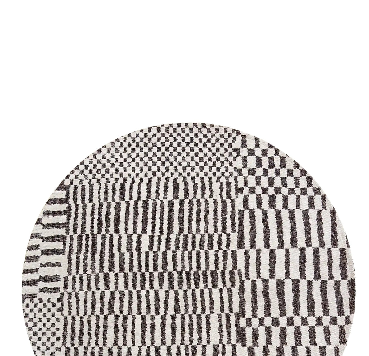 Tapis tissé plat moderne BERBER STRUCTURES