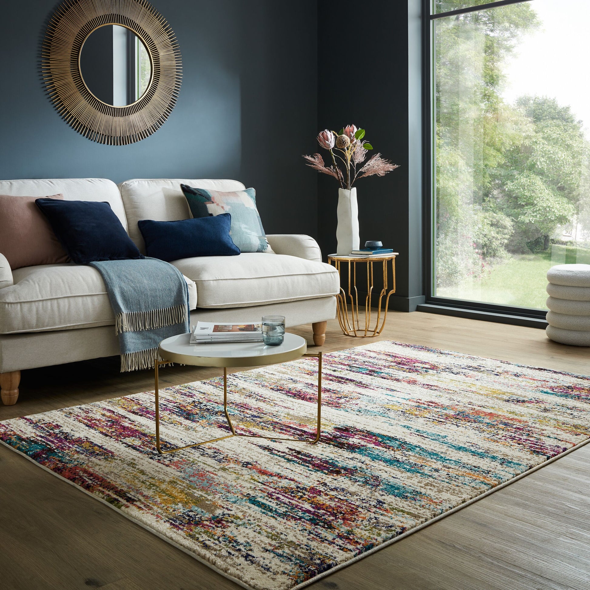 Tapis modernes salon chambres