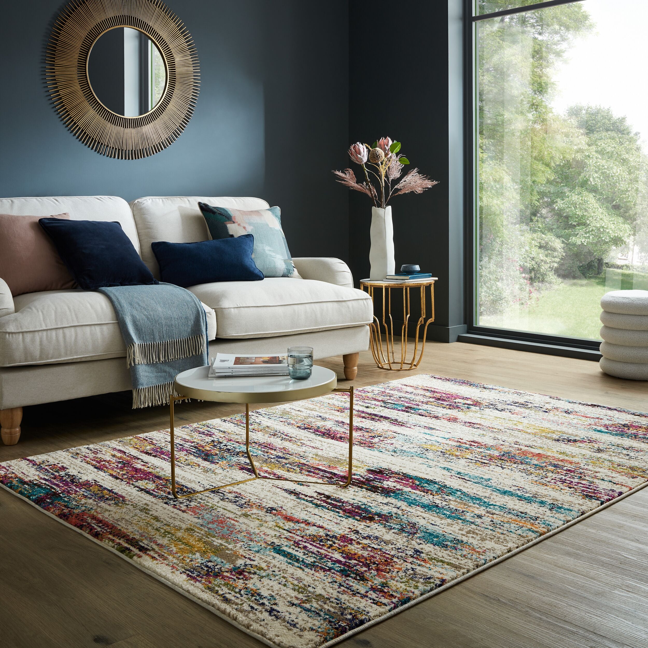 Tapis modernes salon chambres