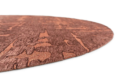Tapis tissé plat moderne CALABASH
