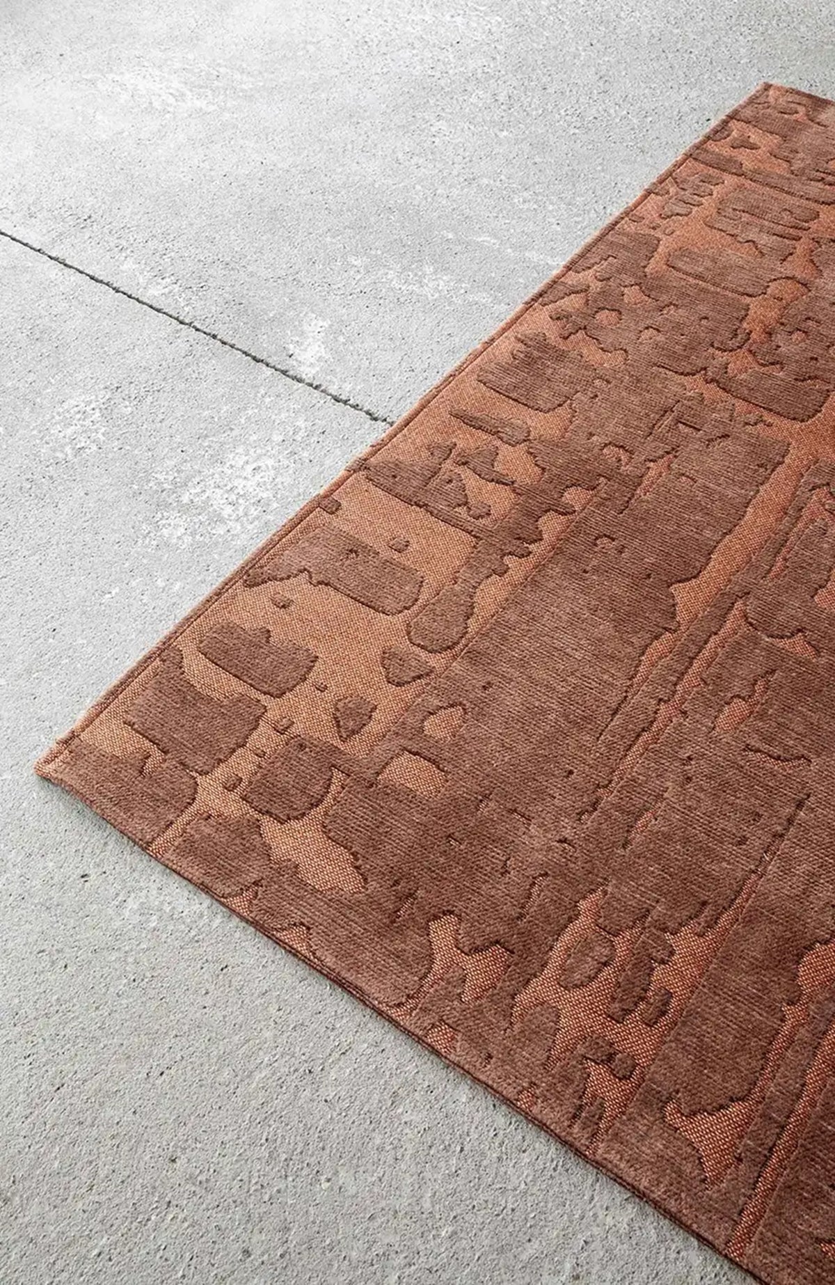 Tapis tissé plat moderne CALABASH