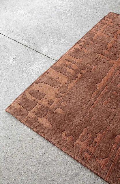 Tapis tissé plat moderne CALABASH