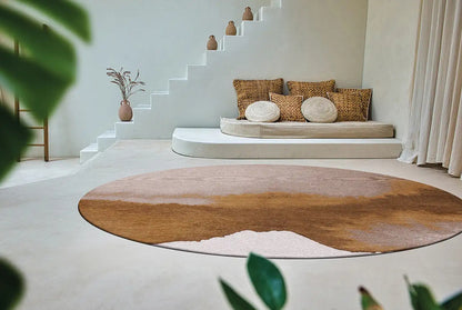 Tapis de salon et chambre tissé plat LAGOON